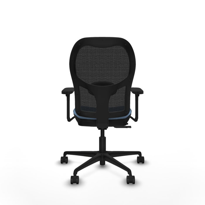 PIQUERAS Y CRESPO Silla de oficina Jorquera con mecanismo Sincro/Traslack Azul cielo PIQUERAS Y CRESPO Silla de oficina Jorquera con mecanismo Sincro/Traslack Azul cielo
