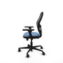 PIQUERAS Y CRESPO Silla de oficina Jorquera con mecanismo Sincro/Traslack Azul cielo