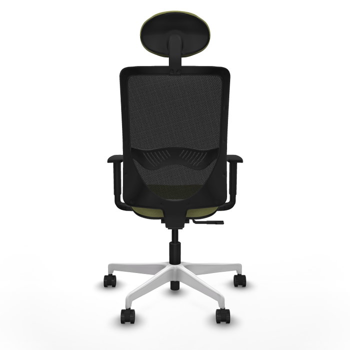 PIQUERAS Y CRESPO Silla de oficina Zulema con mecanismo Sincro, Verde oliva y Negro PIQUERAS Y CRESPO Silla de oficina Zulema con mecanismo Sincro, Verde oliva y Negro