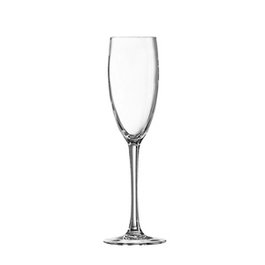 ARC Copa Champagne Cabernet - Copa de Cristal para Champán, 16 cl, 22.5 cm de Alto, Diámetro 70 mm, Borde Fino (Set de 6)