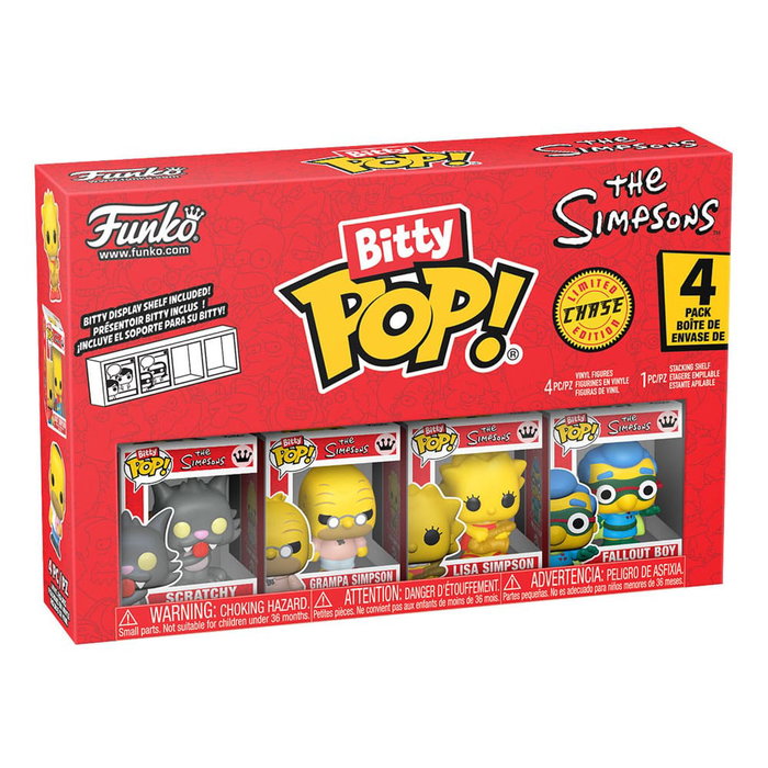 FUNKO Pack de 4 Figuras Bitty POP! Los Simpsons
