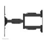 Newstar WL40S-850BL14 Soporte de pared para TV 32-65" movimiento completo 40 kg, negro