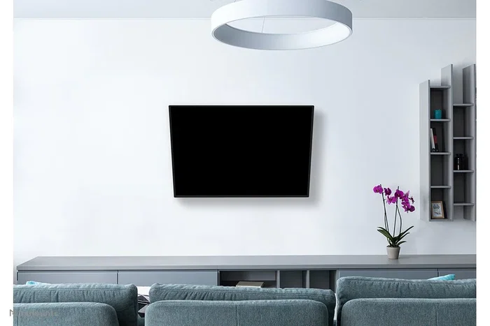 NeoMounts WL40S-850BL14 Soporte de pared FULL MOTION para TV de hasta 165 cm / 65", VESA 400x400, 40 kg, inclinación, giro y gestión de cables, Negro