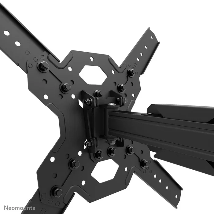 NeoMounts WL40S-850BL14 Soporte de pared FULL MOTION para TV de hasta 165 cm / 65", VESA 400x400, 40 kg, inclinación, giro y gestión de cables, Negro