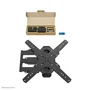 NeoMounts WL40S-850BL14 Soporte de pared FULL MOTION para TV de hasta 165 cm / 65", VESA 400x400, 40 kg, inclinación, giro y gestión de cables, Negro
