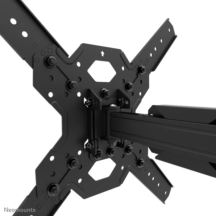 NeoMounts WL40S-850BL14 Soporte de pared FULL MOTION para TV de hasta 165 cm / 65", VESA 400x400, 40 kg, inclinación, giro y gestión de cables, Negro