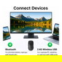EQUIP Wireless Dual Mode Kompaktmaus 6 Botones (L+R) Negro - 6Btn - Móvil y PC