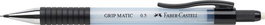 Faber-Castell Grip Matic 1375 Portaminas 0,5 mm Azul Cielo (Set de 10)