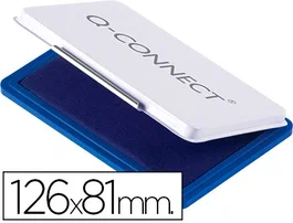 Q-connect Tampon nº1 126x81 mm Azul