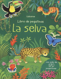 USBORNE La selva: libro de pegatinas