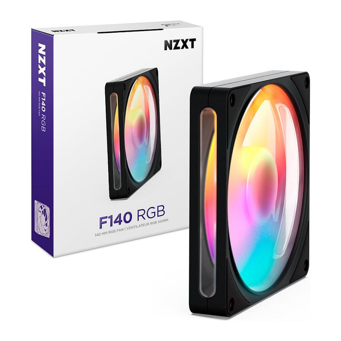 NZXT F140 RGB Black