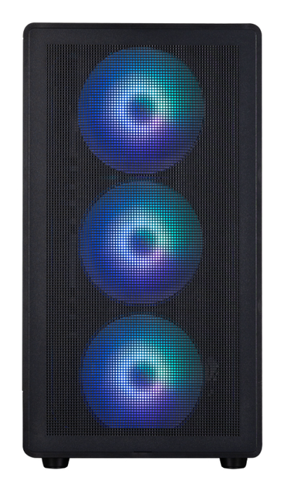 Zalman M5 Mini Tower Caja de PC Negra para Gaming con Ventana Lateral Iluminada