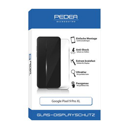 PEDEA Protector de Pantalla 12170008 para Google Pixel 9 Pro XL - Resistente a Impactos y Golpes, 6.8 Pulgadas