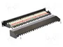 DeLOCK Patch Panel Cat.6A 24 Puertos 19'' 1U Negro