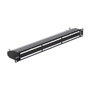 Delock Patchpanel 24 Puertos Cat.6A RJ-45 Montaje en Rack 1U Negro Metal 43320