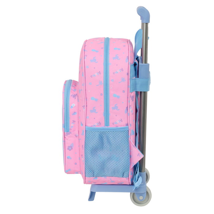 Safta Mochila Infantil Stitch Bright con Carro