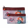 Forever Ninette Set de Dos Neceseres Origin Multicolor 15 x 26 x 4 cm y 12 x 23,5 x 3 cm