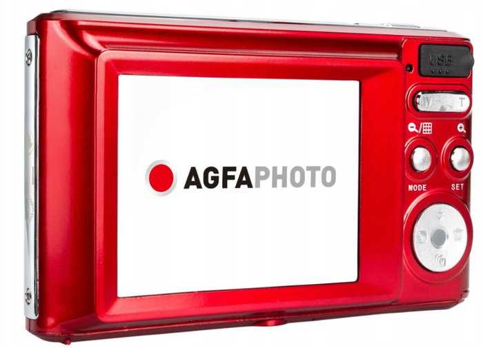 AgfaPhoto Realishot DC5200 Cámara Digital Compacta, Rojo AgfaPhoto Realishot DC5200 Cámara Digital Compacta, Rojo