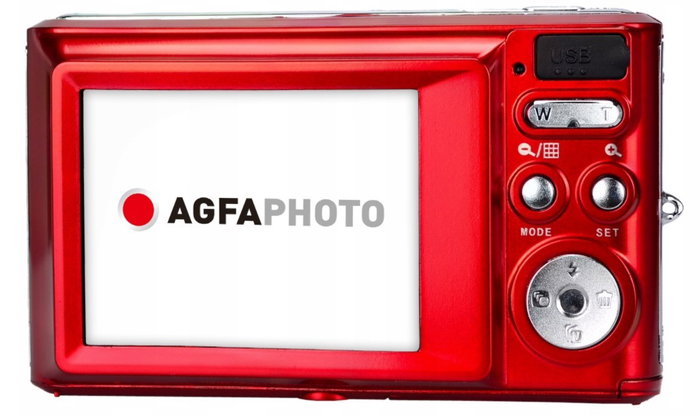 AgfaPhoto Realishot DC5200 Cámara Digital Compacta, Rojo AgfaPhoto Realishot DC5200 Cámara Digital Compacta, Rojo