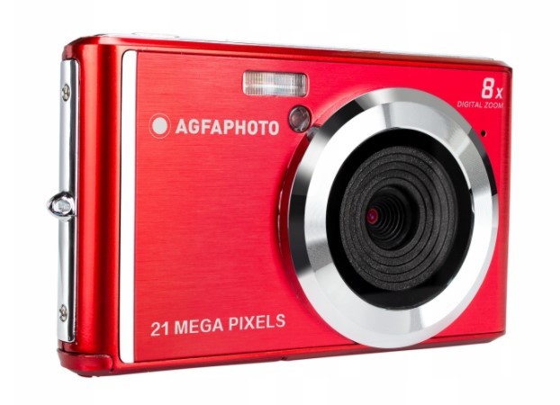 AgfaPhoto Realishot DC5200 Cámara Digital Compacta, Rojo AgfaPhoto Realishot DC5200 Cámara Digital Compacta, Rojo