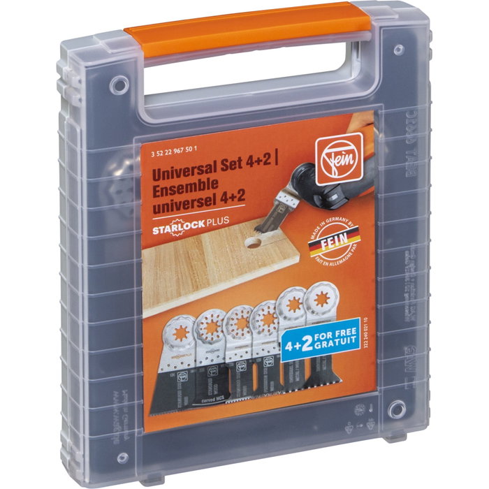 Fein 4+2 Universal Set de 6 hojas de sierra Fein 4+2 Universal Set de 6 hojas de sierra