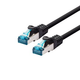 LOGON PROFESSIONAL Cable de Red Patch SF/UTP 25 Metros Cat 5e Negro