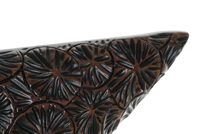 DKD Home Decor Decoración de Resina Centro de Mesa Marrón y Negro DKD Home Decor Decoración de Resina Centro de Mesa Marrón y Negro