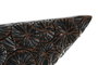 DKD Home Decor Decoración de Resina Centro de Mesa Marrón y Negro