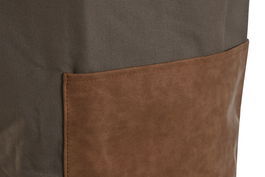 DKD Home Decor Bolsa para Terraza y Jardín Verde Marrón 40 x 60 x 40 cm