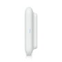 Ubiquiti Access Point WiFi 7 Exterior con 4 Flujos Espaciales, Puerto 2.5 GbE, PoE+, IPX6, Antena Direccional, Cobertura 465 m², Color Blanco
