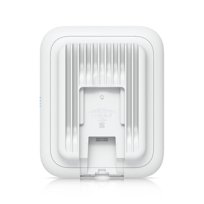 Ubiquiti Access Point WiFi 7 Exterior con 4 Flujos Espaciales, Puerto 2.5 GbE, PoE+, IPX6, Antena Direccional, Cobertura 465 m², Color Blanco