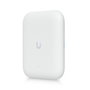 Ubiquiti Access Point WiFi 7 Exterior con 4 Flujos Espaciales, Puerto 2.5 GbE, PoE+, IPX6, Antena Direccional, Cobertura 465 m², Color Blanco