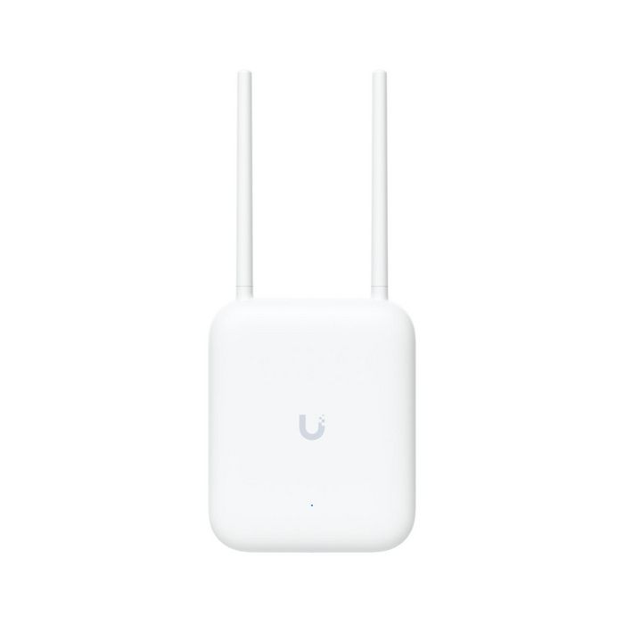 Ubiquiti Access Point WiFi 7 Exterior con 4 Flujos Espaciales, Puerto 2.5 GbE, PoE+, IPX6, Antena Direccional, Cobertura 465 m², Color Blanco