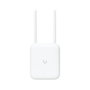 Ubiquiti Access Point WiFi 7 Exterior con 4 Flujos Espaciales, Puerto 2.5 GbE, PoE+, IPX6, Antena Direccional, Cobertura 465 m², Color Blanco