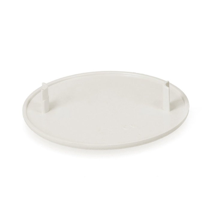 Solera Tapa Redonda para Caja ø60mm Garra de Plástico Blanco 60106 Solera Tapa Redonda para Caja ø60mm Garra de Plástico Blanco 60106