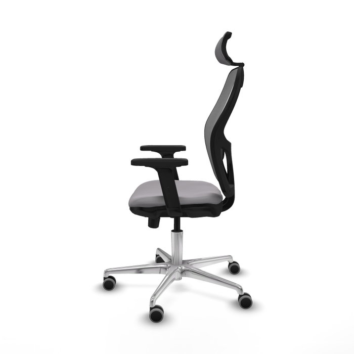 PIQUERAS Y CRESPO Silla de oficina Jorquera Gris con Mecanismo Sincro/Traslack PIQUERAS Y CRESPO Silla de oficina Jorquera Gris con Mecanismo Sincro/Traslack