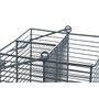 DKD Home Decor Cubertero de Metal y Rubberwood 18x18x15, Surtido de 2