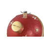 DKD Home Decor Base Árbol LED Magnesia Rojo y Dorado 40,5x40,5x40