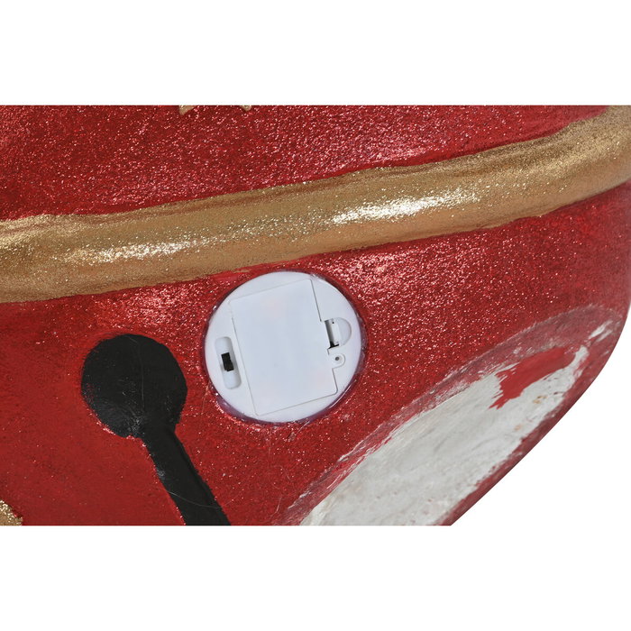 DKD Home Decor Base Árbol LED Magnesia Rojo y Dorado 40,5x40,5x40 DKD Home Decor Base Árbol LED Magnesia Rojo y Dorado 40,5x40,5x40