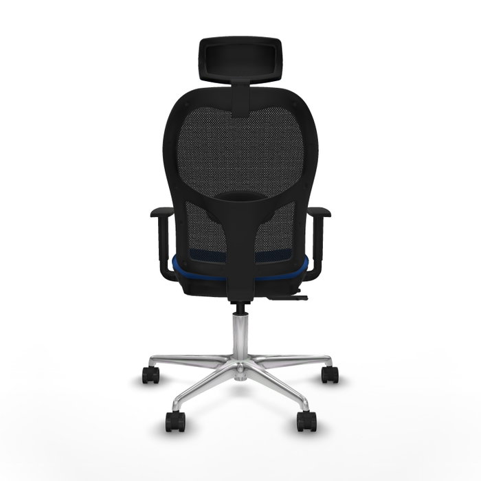 PIQUERAS Y CRESPO Silla de oficina Jorquera con mecanismo Sincro/Traslack Azul y Negro PIQUERAS Y CRESPO Silla de oficina Jorquera con mecanismo Sincro/Traslack Azul y Negro