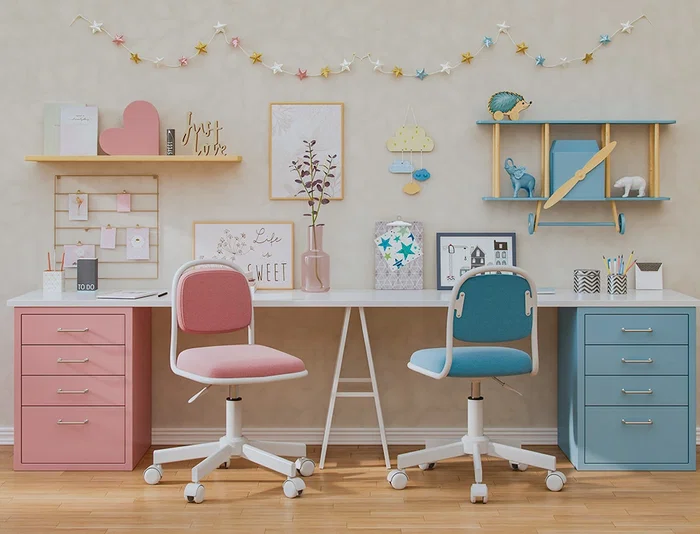 Q-connect Silla Infantil Bari Escritorio Color Rosa Alt Max 795mm Anc 390mm Prof 350mm