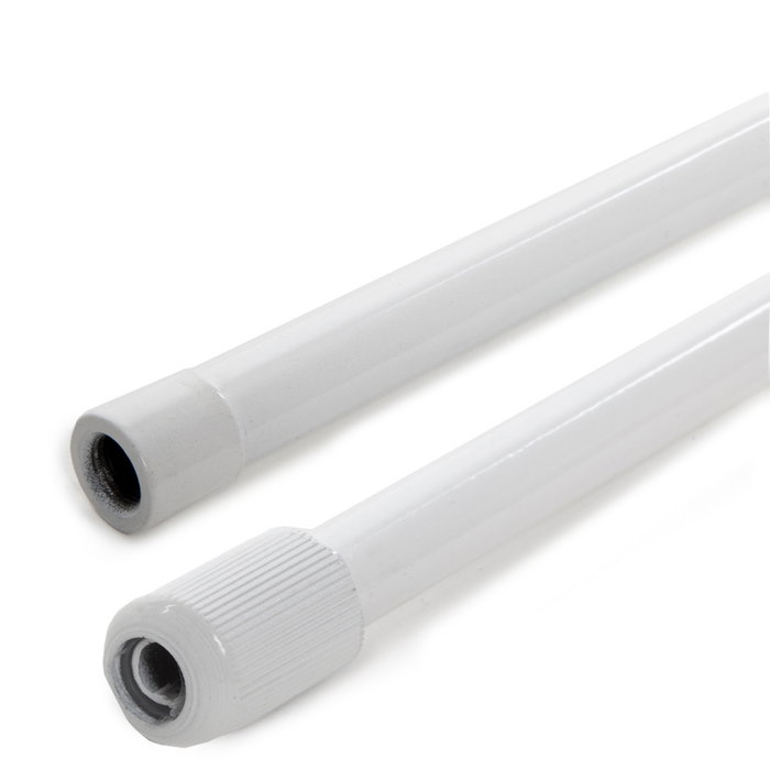 Barra de Suspensión Extensible para Carril LED 75-150 cm - Blanco Barra de Suspensión Extensible para Carril LED 75-150 cm - Blanco
