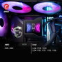 MSI MPG CORELIQUID D240 Kit de refrigeración líquida Negro