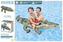 Intex Figura Hinchable Cocodrilo 170x86 cm (+ 3 Años)