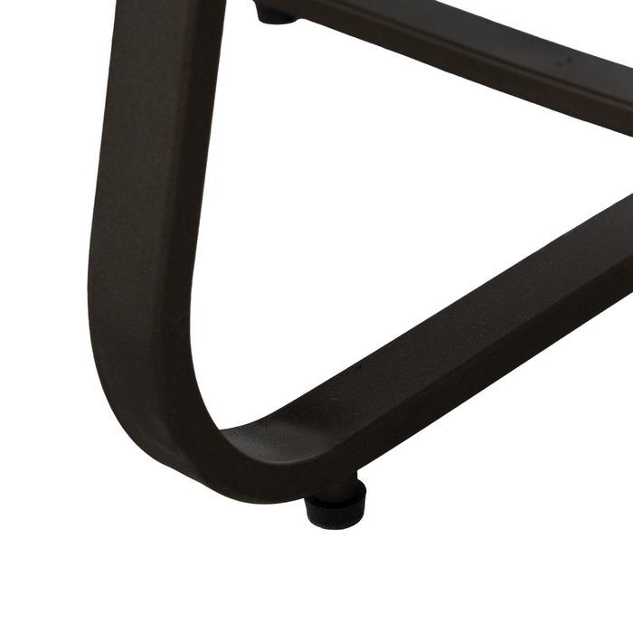 Mesita Natural Metal-Madera 62 X 62 X 61,50 cm