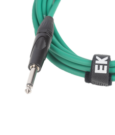 Cable Ek Audio para Guitarra Jack Recto-Recto 6 m Verde