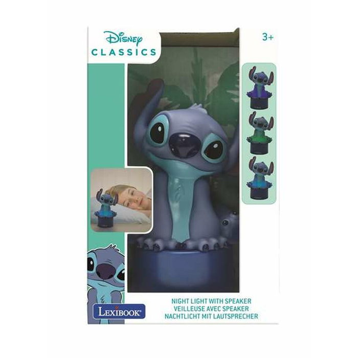 LEXIBOOK Luz Nocturna y Altavoz Stitch Disney LEXIBOOK Luz Nocturna y Altavoz Stitch Disney