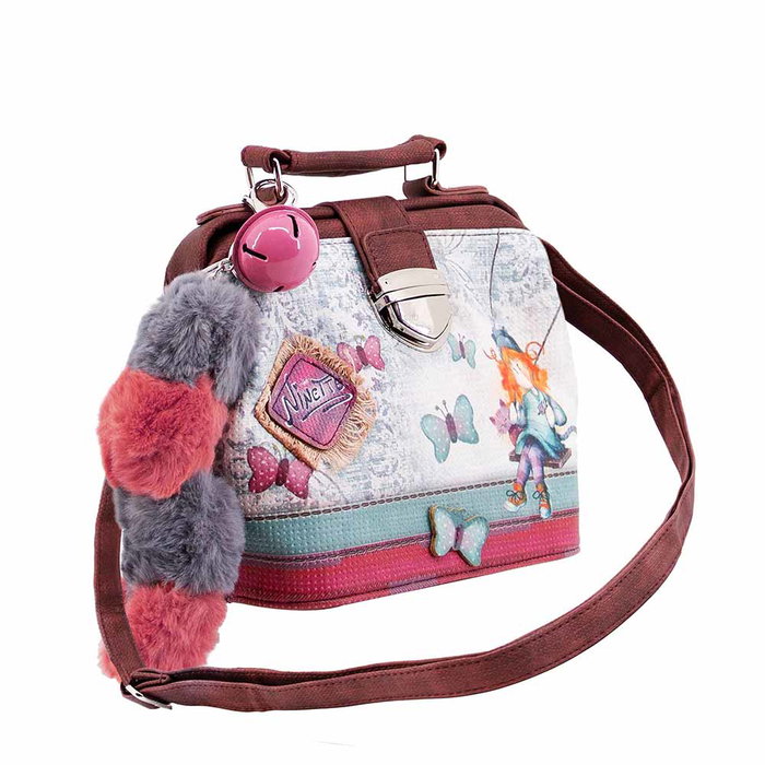 Forever Ninette Bolso Bandolera Doctor Swing Mujer Estilo Maletín Retro Multicolor Forever Ninette Bolso Bandolera Doctor Swing Mujer Estilo Maletín Retro Multicolor