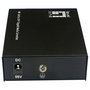 LevelOne GVT-2015 Conversor Ethernet 10/100/1000Base-T RJ45 a Puerto SFP con Alimentación PoE+ de 60W para Red Gigabit