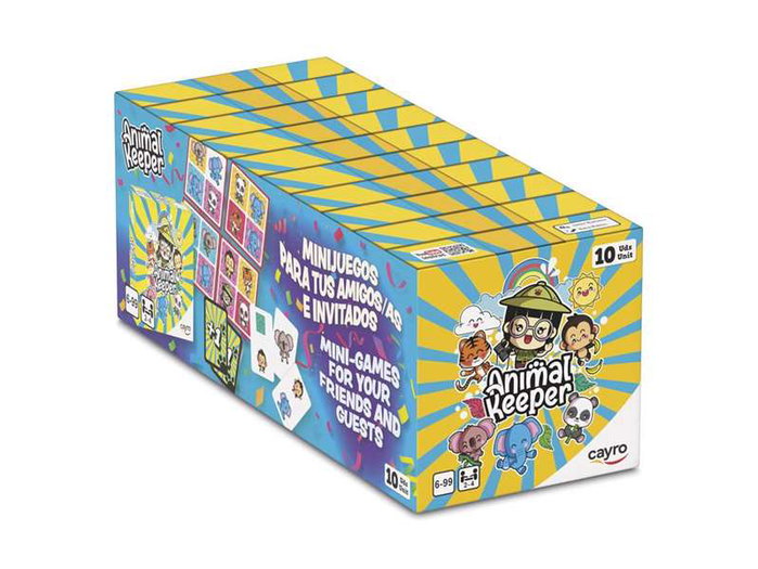 Cayro Juego Animal Keeper Mini 10 unidades